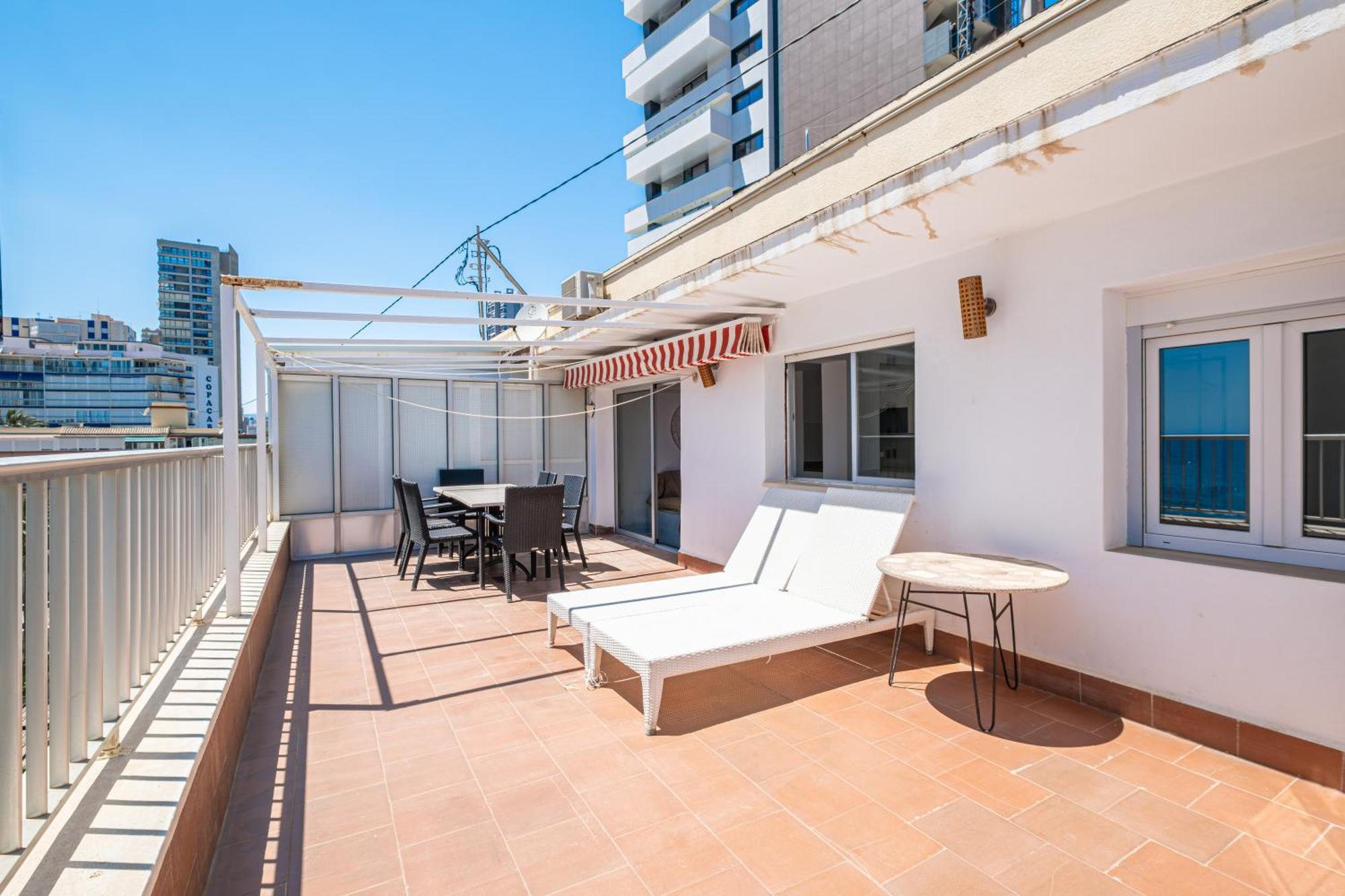 Penthouse El Pato 872 Levante Beach 貝尼多姆 外观 照片